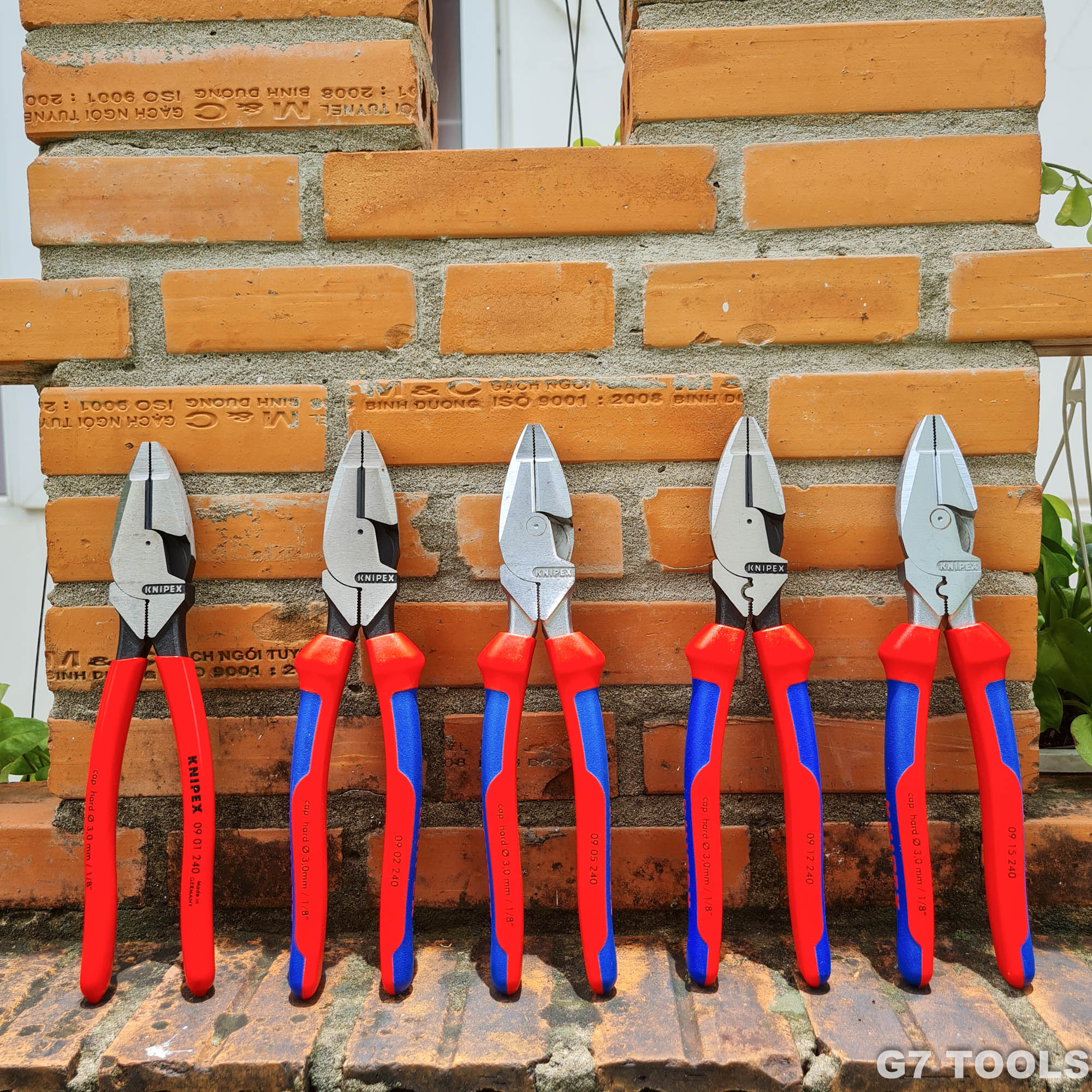 Kìm Đa Năng Knipex Lineman 09 05 240