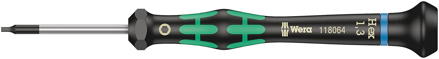 Tua vít linh kiện Wera 2054 size Lục giác 1.3mm