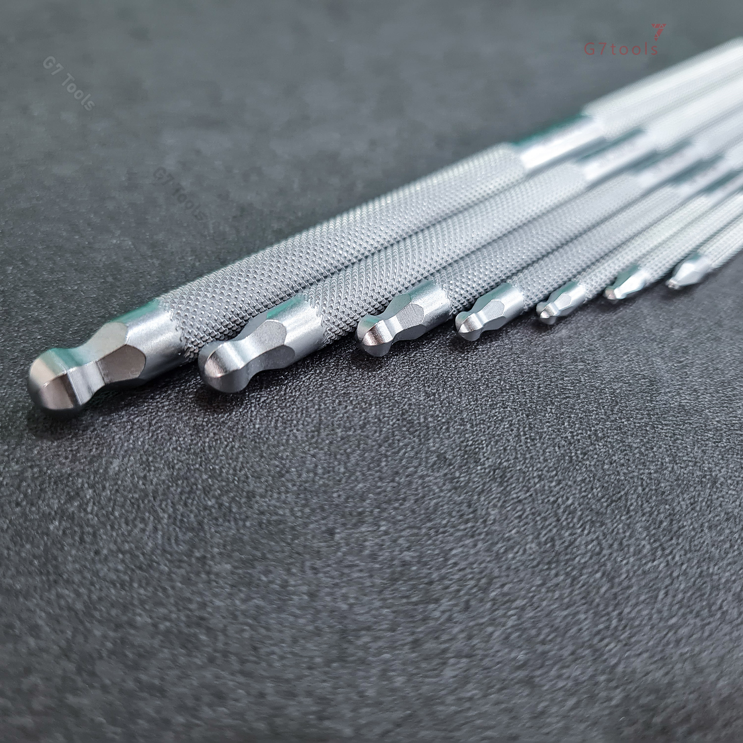 Lục Giác Allen Key Chữ L PB Swiss Tools 3212.L Tay Sần