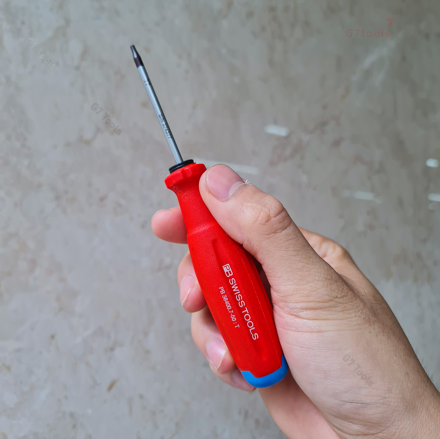 Tua Vít PB Swiss Tools SwissGrip Evo 38400 Mũi Hoa Thị Torx 7