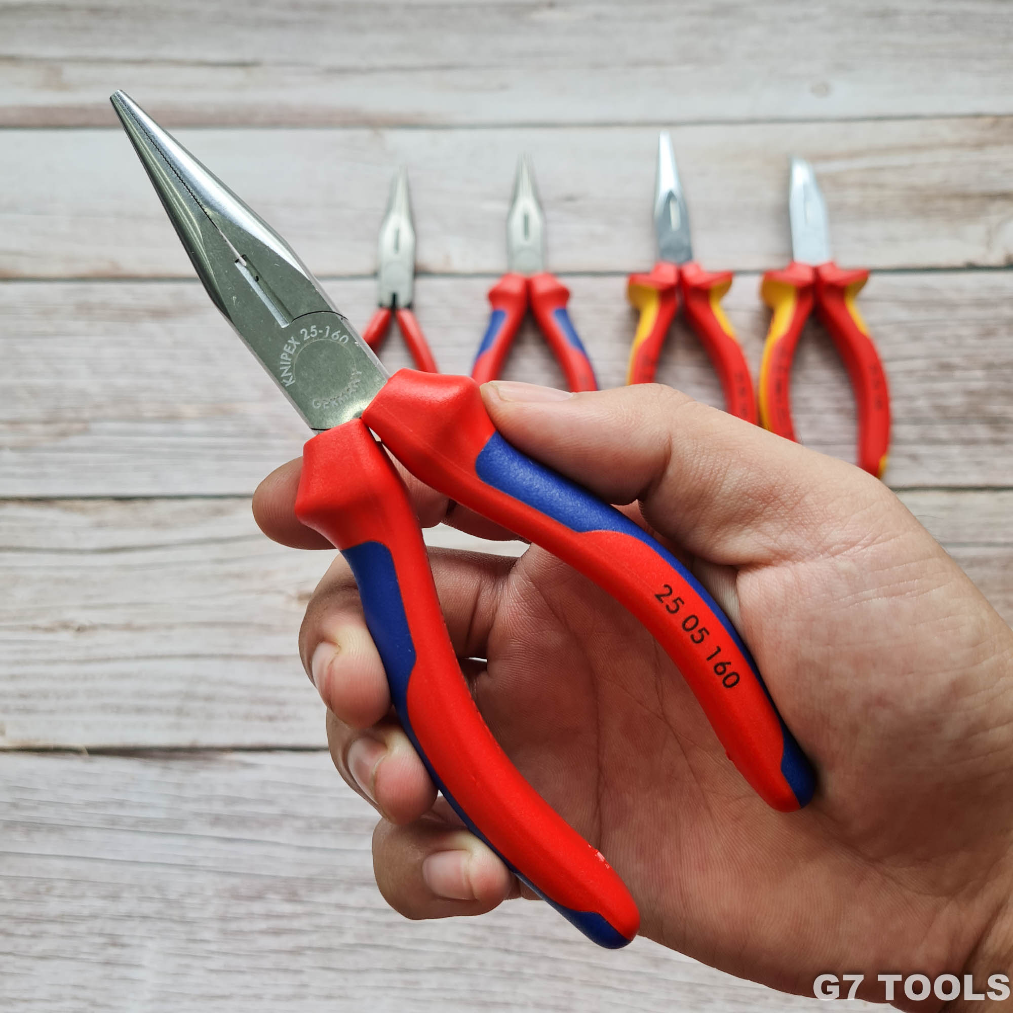 Kìm Nhọn Knipex 25 05 160