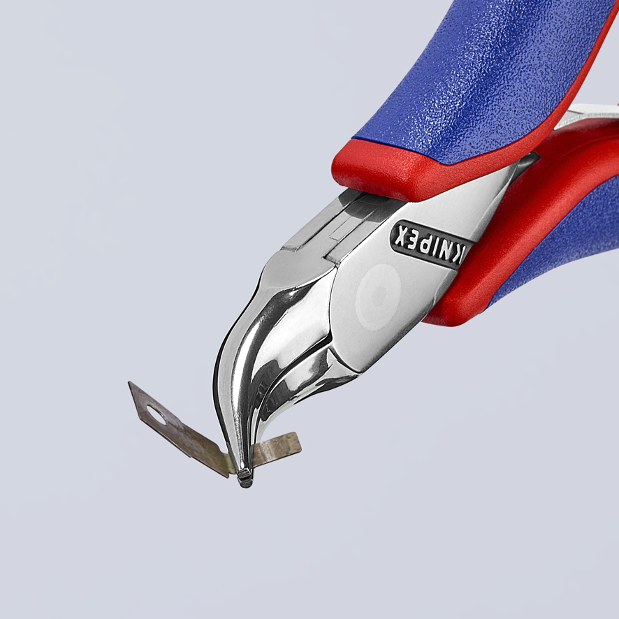 KNIPEX Electronics Pliers KNIPEX 35 42 115 ESD Electronics Pliers 115mm, 45 Angled Tips, Multi-Component Grips For Precision Work KNIPEX Electronics Pliers KNIPEX 35 42 115 ESD Electronics Pliers 115mm, 45 Angled Tips, Multi-Component Grips For Precision Work