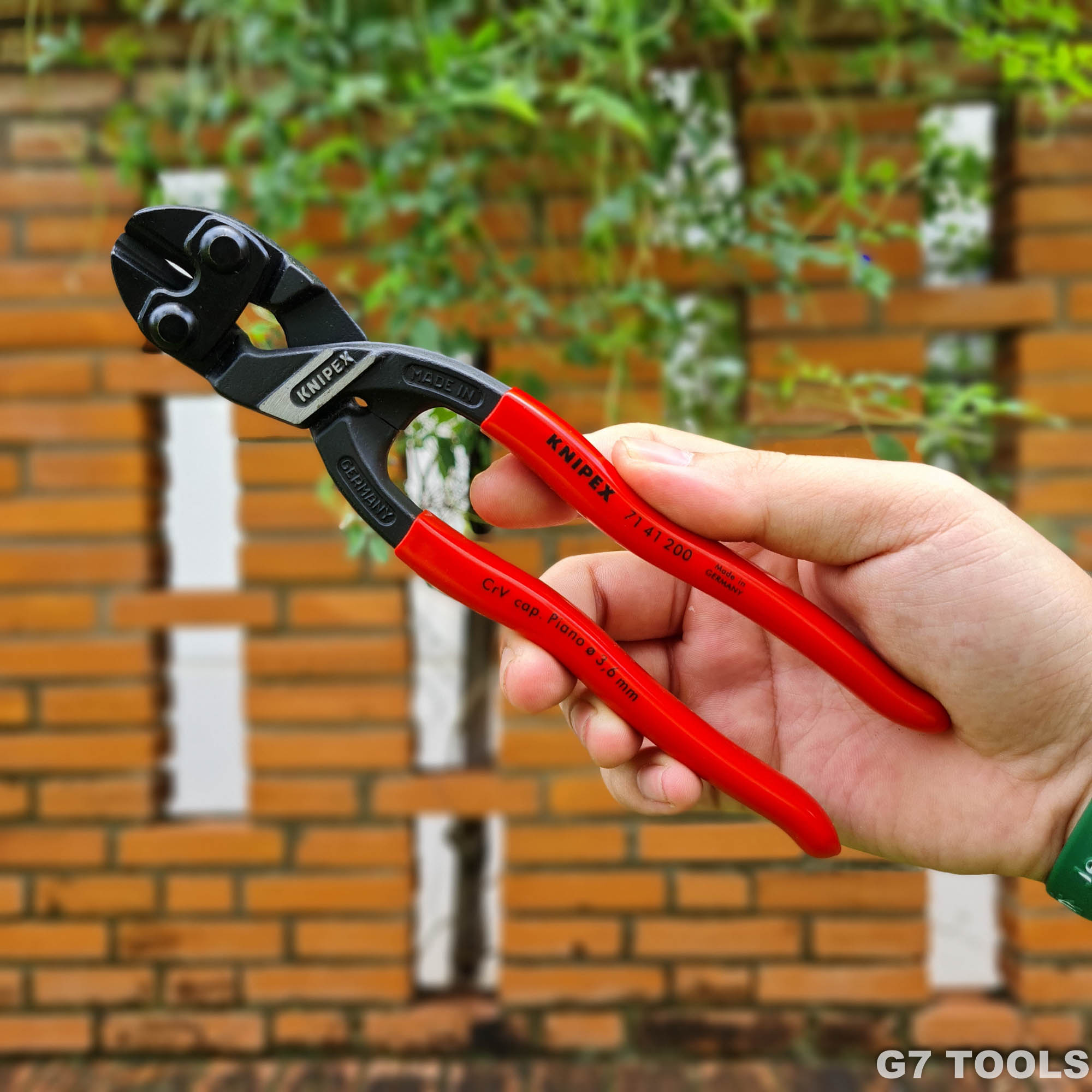 Kìm Cắt Knipex CoBolt® 71 41 200 Đầu Nghiêng 20°