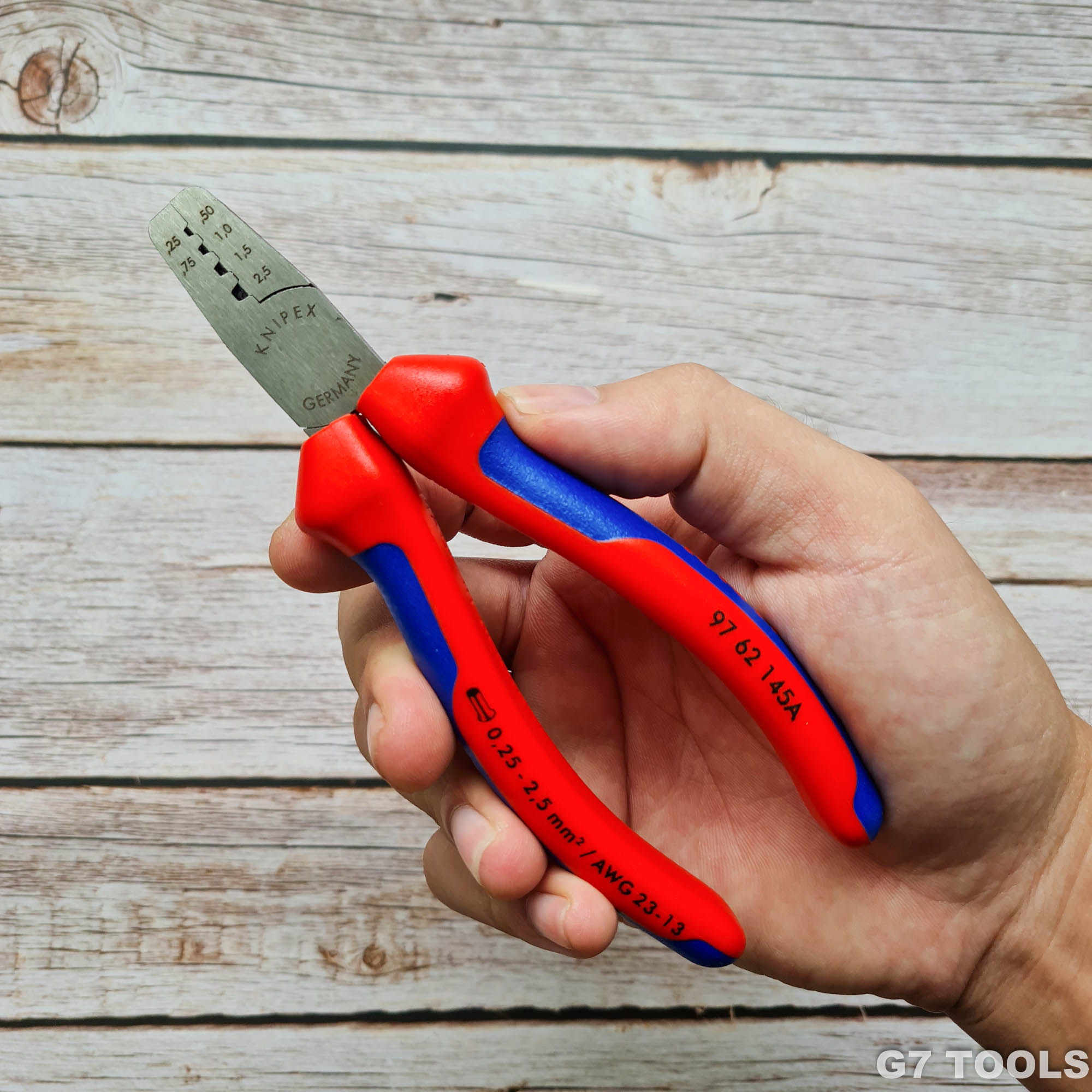 Kìm Knipex 97 62 145 A Bấm Cos Pin Rỗng
