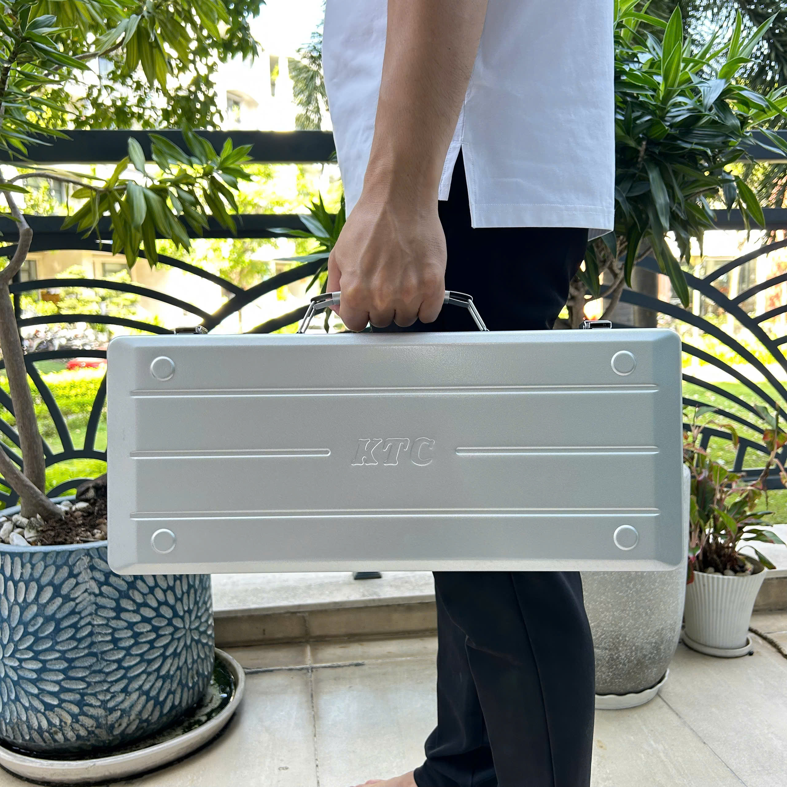 Bộ Khẩu 1/2" KTC TB413X Gồm 19 Chi Tiết