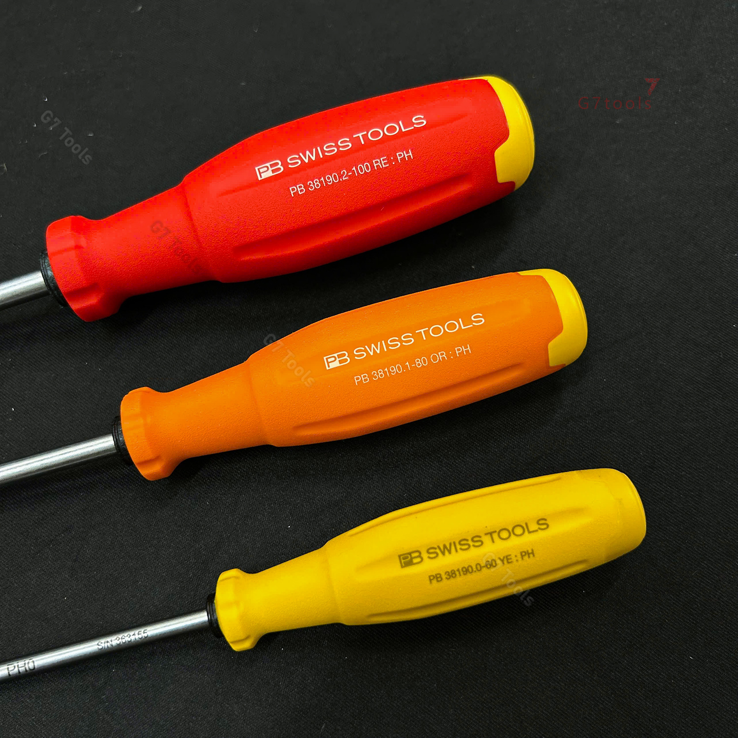Tua Vít PB Swiss Tools RainBow SwissGrip Evo 38190 Mũi PH 0