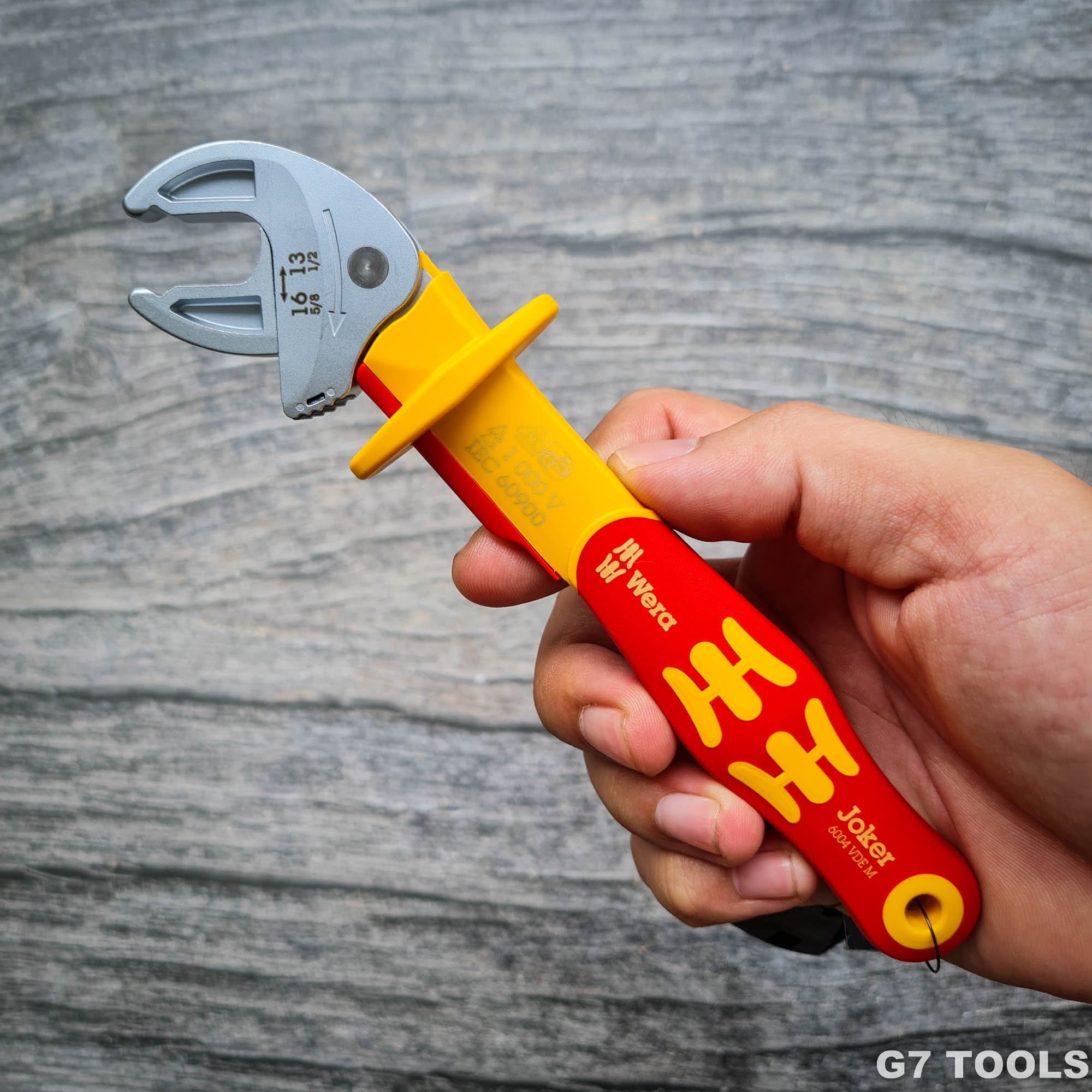 Cờ Lê Tự Động Căn Chỉnh Cách Điện Wera Joker 6004 VDE M Ngàm 13-16mm 020152
