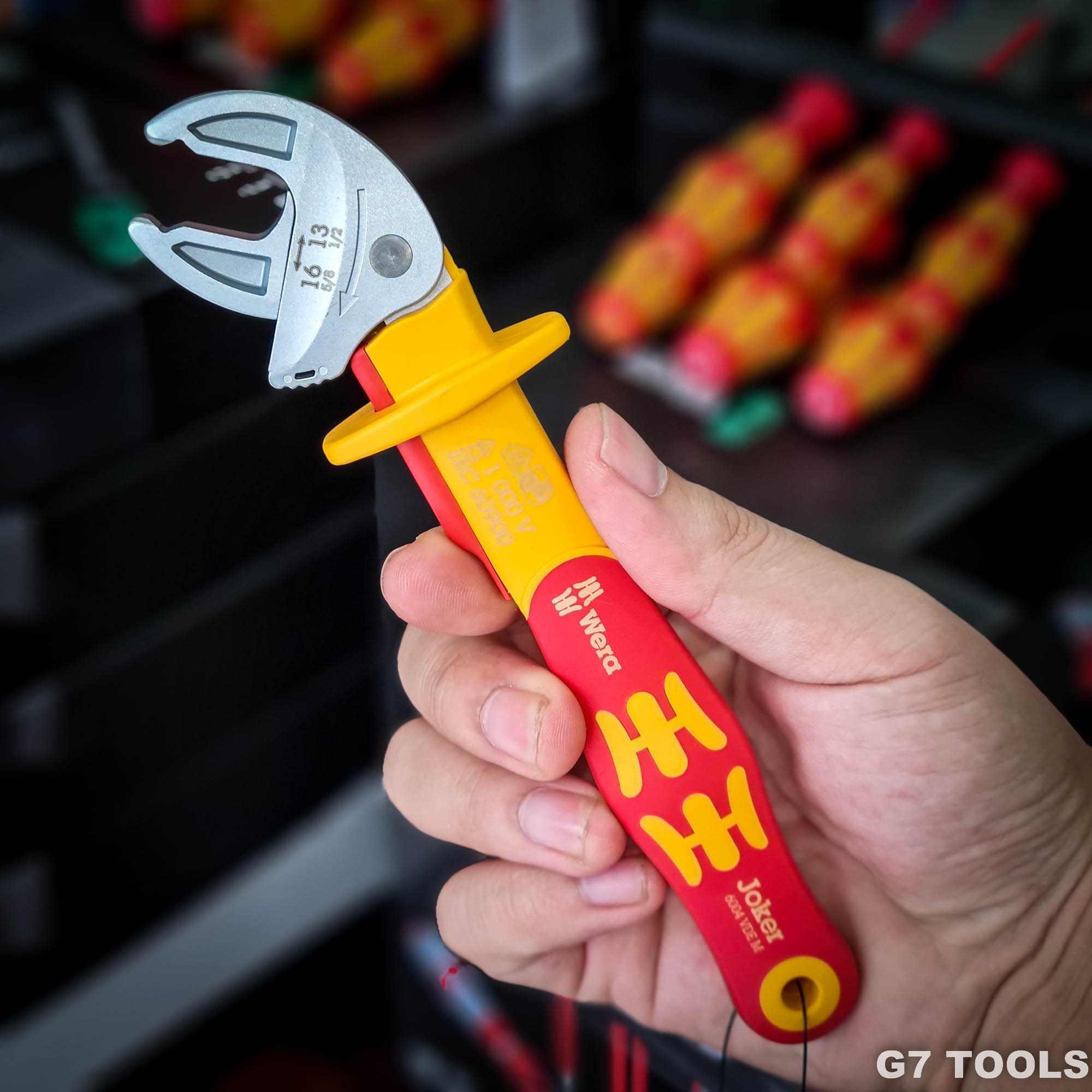 Cờ Lê Tự Động Căn Chỉnh Cách Điện Wera Joker 6004 VDE M Ngàm 13-16mm 020152