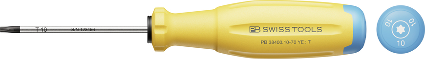 Tua Vít PB Swiss Tools Rainbow Evo 38400 Mũi Hoa Thị Torx 10