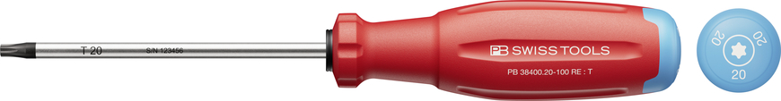 Tua Vít PB Swiss Tools Rainbow Evo 38400 Mũi Hoa Thị Torx 20