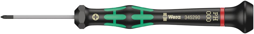 Tua Vít PH 000 - Wera 2050 Mở Linh Kiện Mũi Phillips Bốn Cạnh (Mã Sản Phẩm 345290)