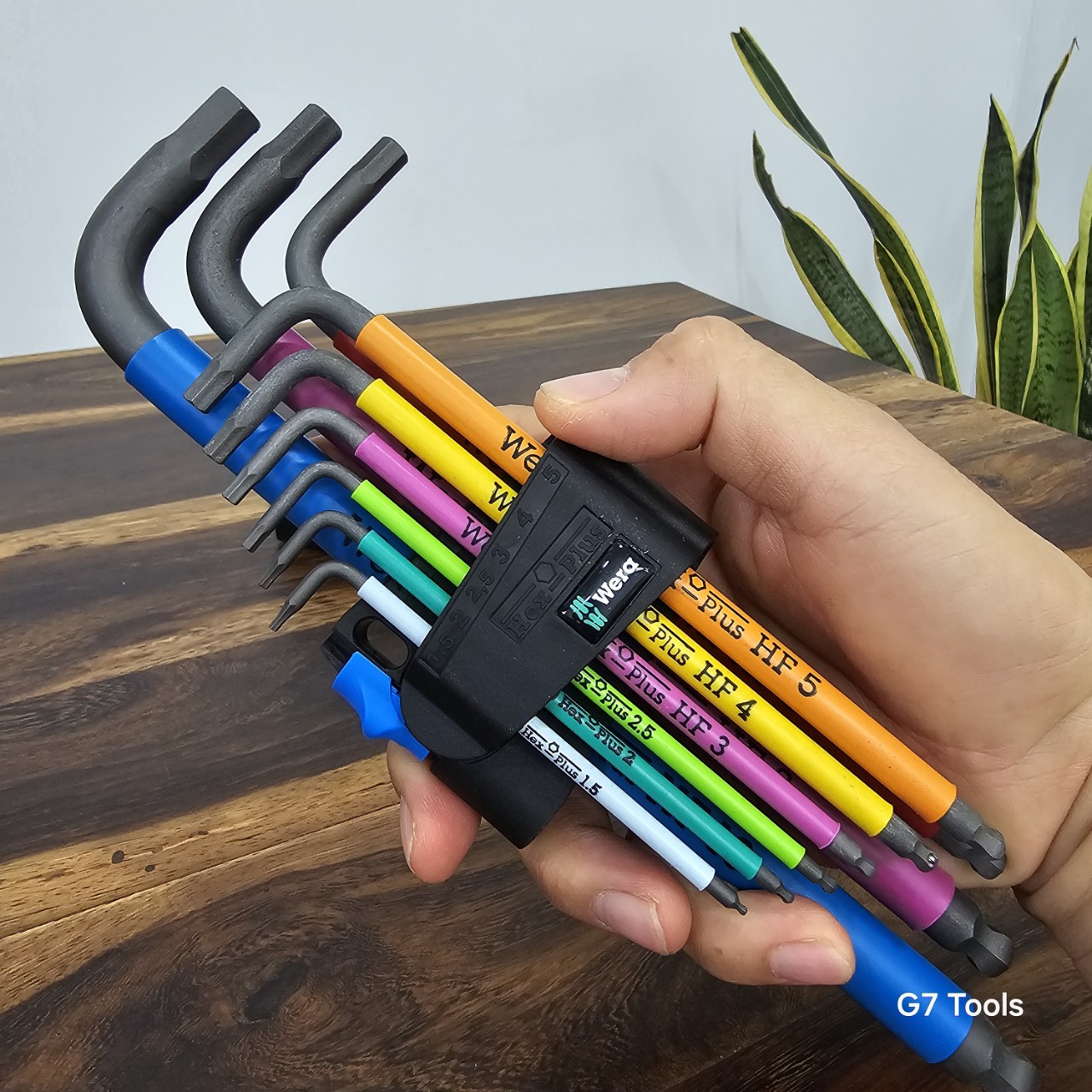 Bộ Lục Giác Wera 950/9 05 022210 001 Gắn Bi Chống Rơi