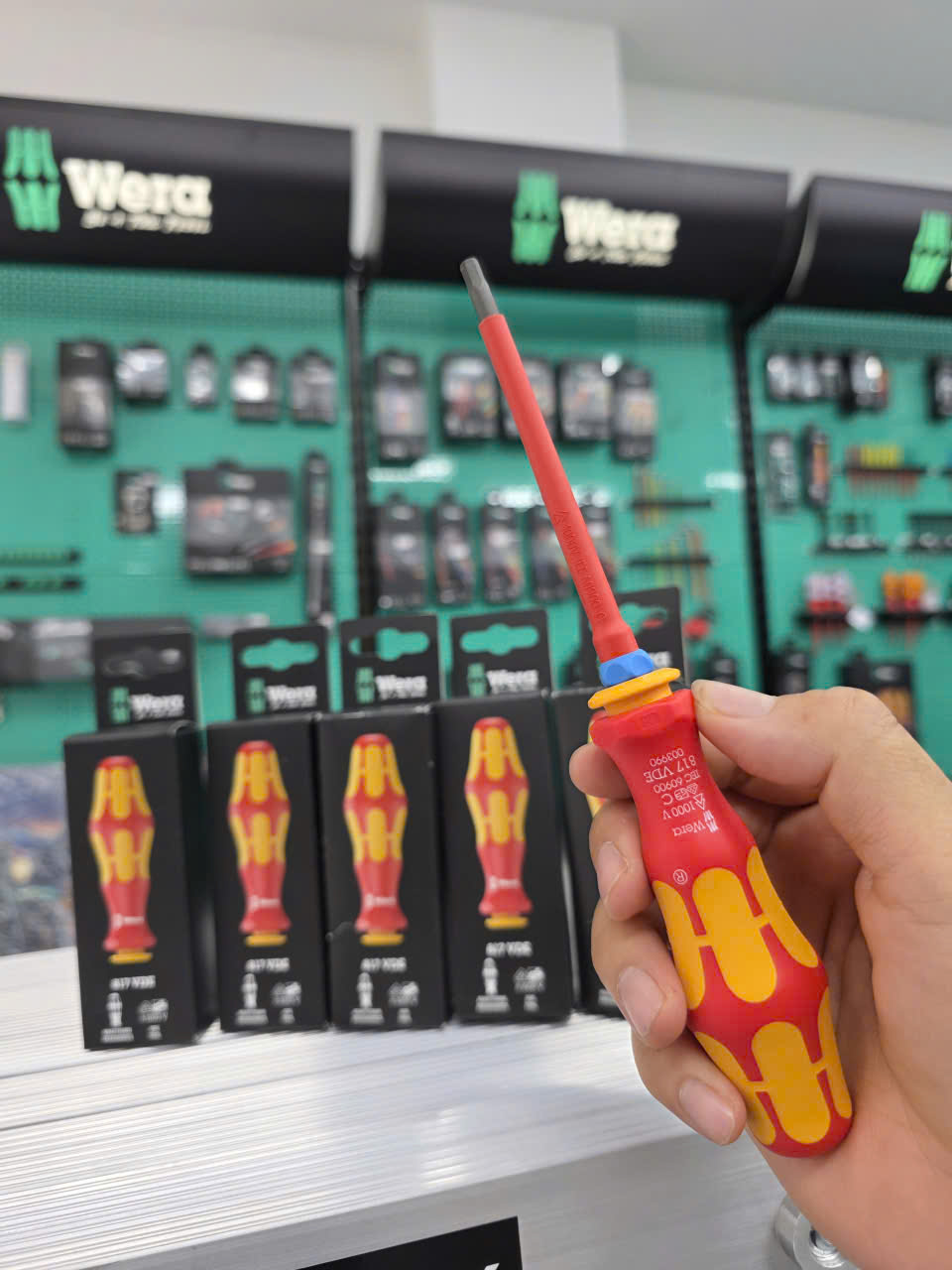 Wera Kraftform Tay Vặn Mũi Bits 817 VDE 05003990001