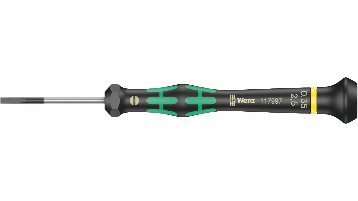 Tua Vít Mũi Dẹp 2.5mm - Wera 2035 Mở Linh Kiện (Mã Sản Phẩm 117997)
