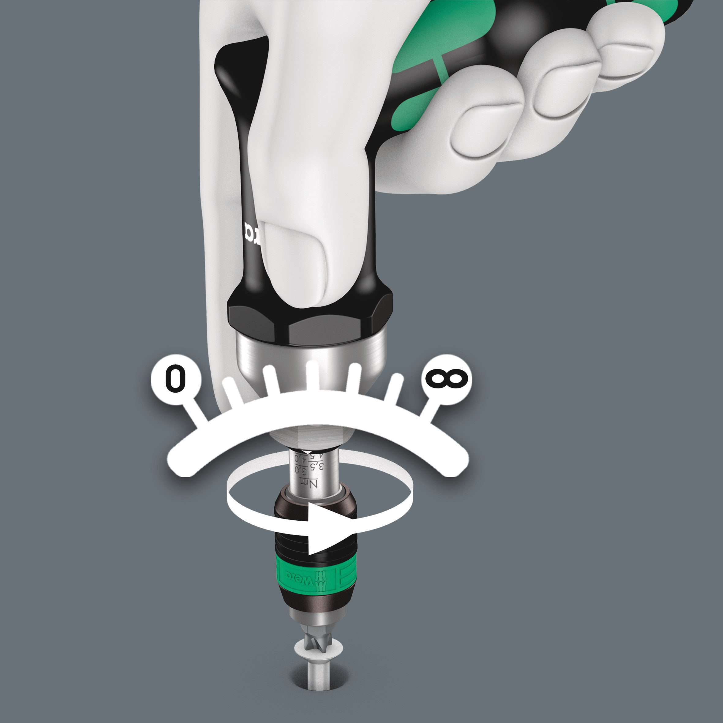 Tua Vít Lực Wera Series 7400 Kraftform