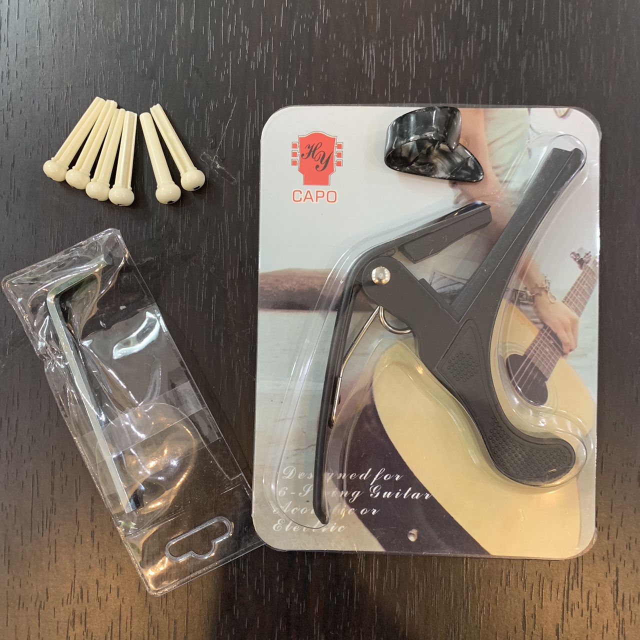 capo cho đàn guitar Acoustic và Classic loại giá rẻ