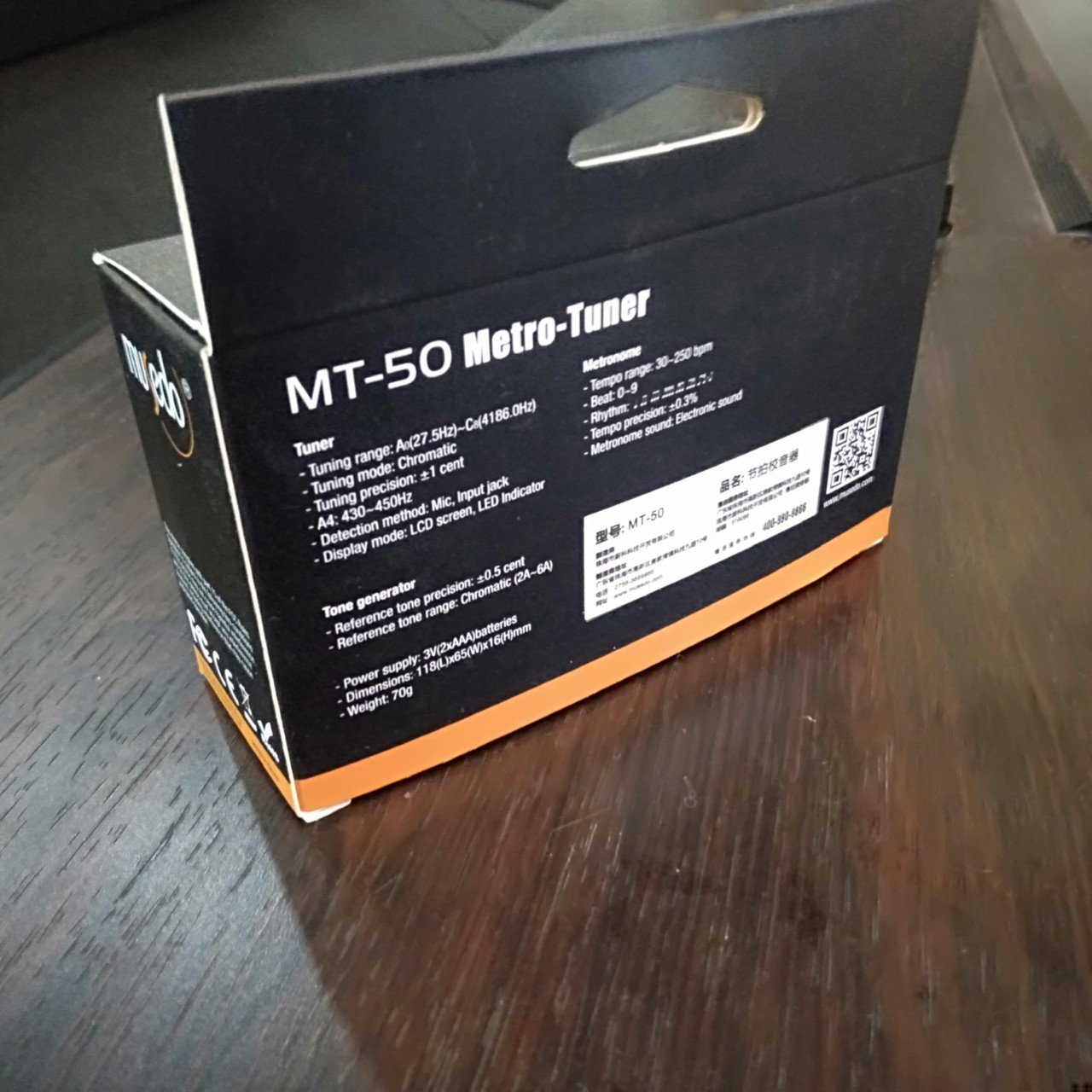 nhạc cụ fun art - MÁY LÊN DÂY TUNER MUSEDO MT-50
