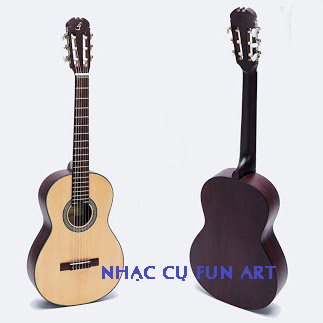 nhạc cụ fun art - Đàn Guitar BA ĐỜN Classic Dam 100 cho trẻ em