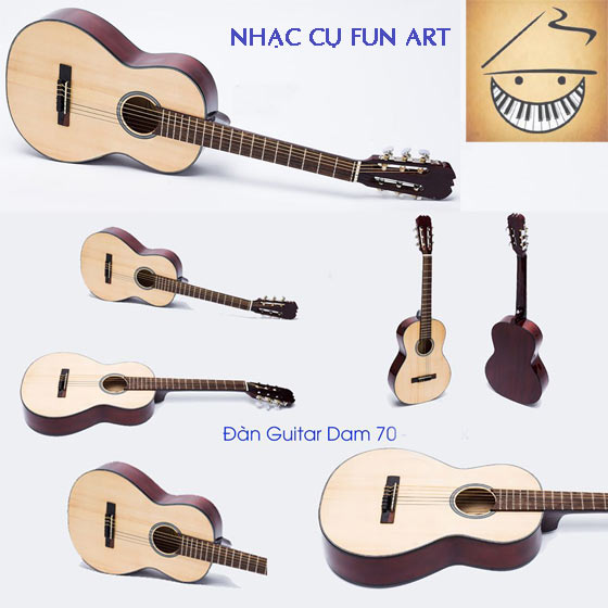 nhạc cụ fun art - đàn guitar cho trẻ em - Guitar Ba Đờn Classic DAM70