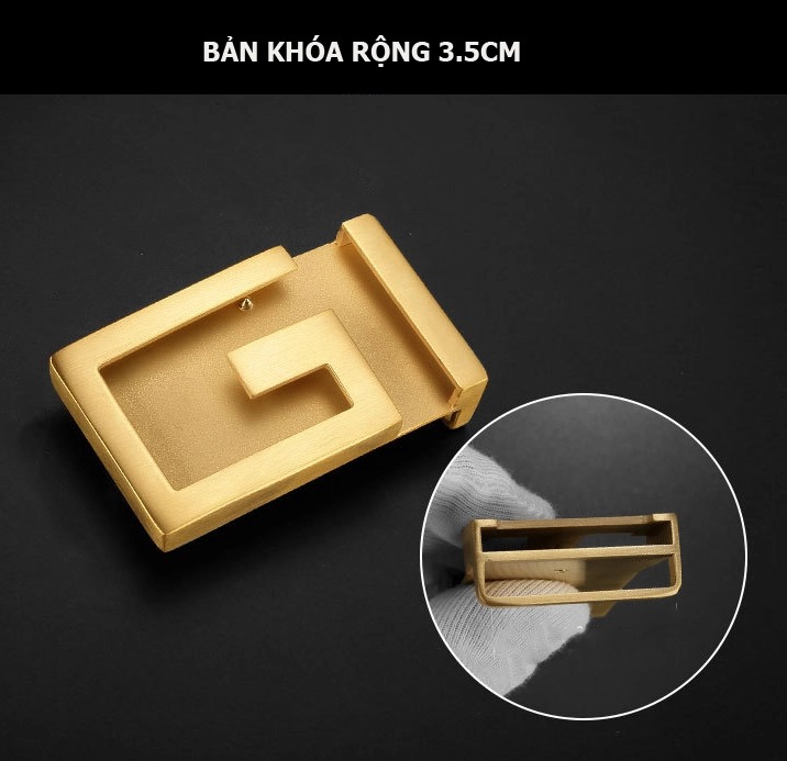 Mặt khóa thắt lưng nam thời trang MKL3811