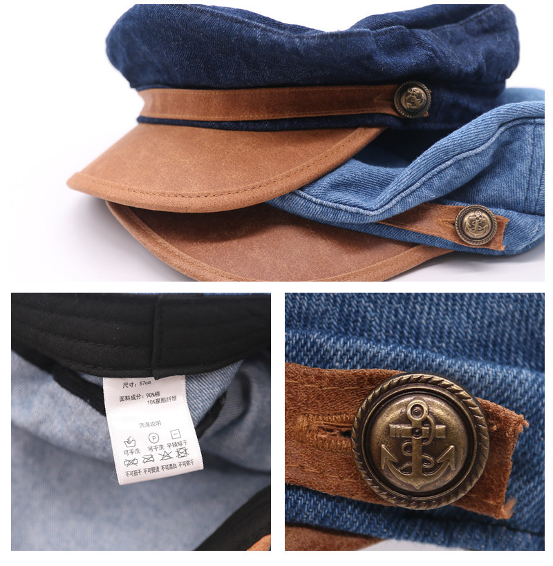 Mũ bát giác nam trẻ trung và cá tính BR074