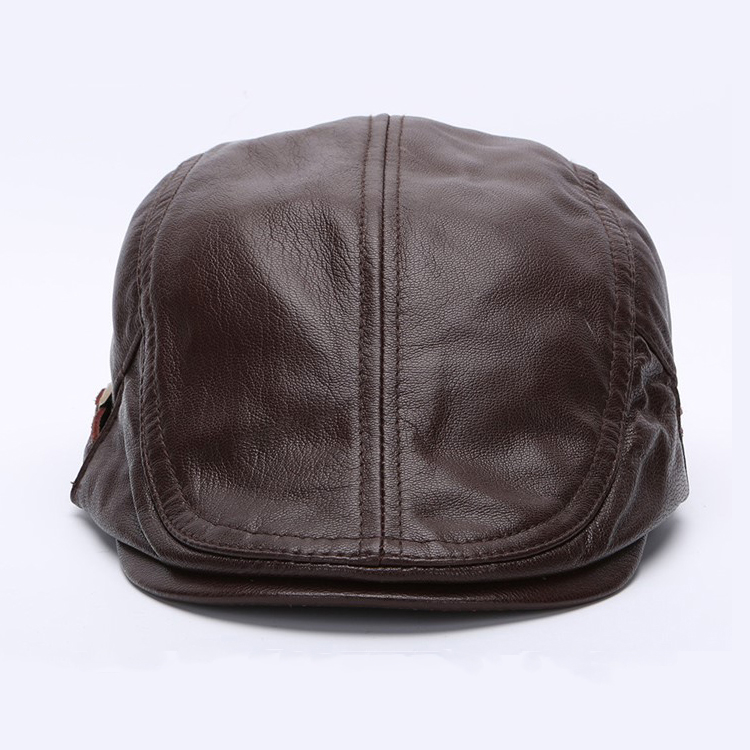 Mũ beret nam da cừu phong cách trẻ trung WP2839