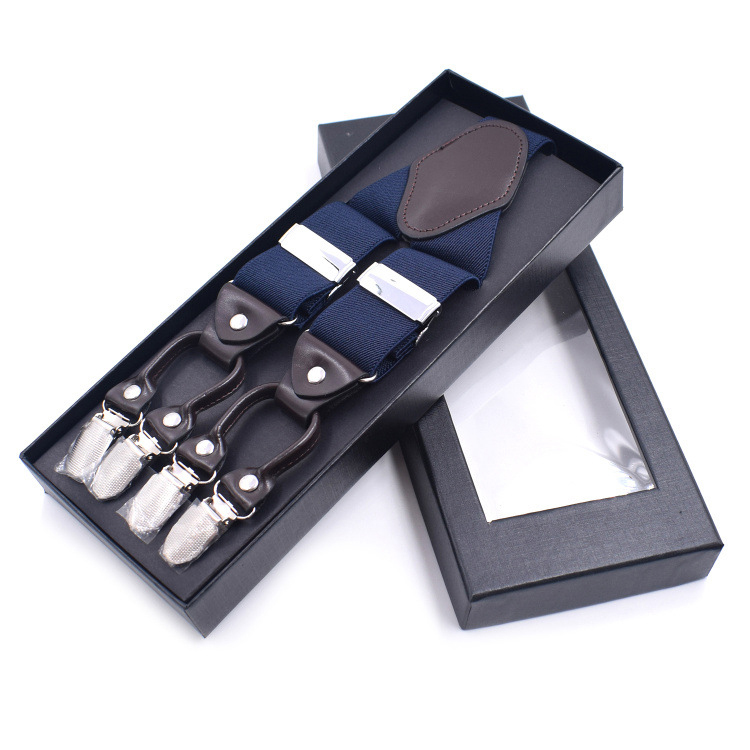 Dây đeo quần chữ Y bản 3.5cm đầu 2 kẹp MF02