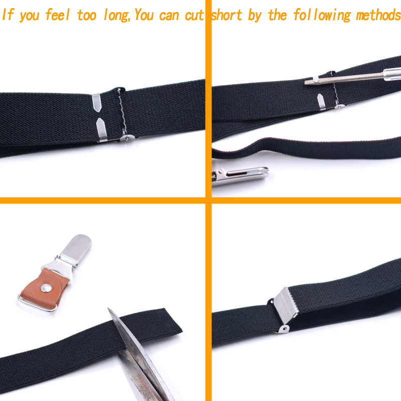 Dây đeo quần nam chữ y [Tặng Nơ] đẹp MF05