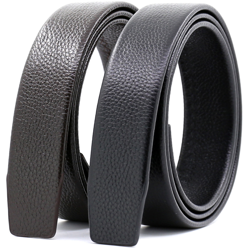 Dây lưng nam không mặt khóa da bò KG3500