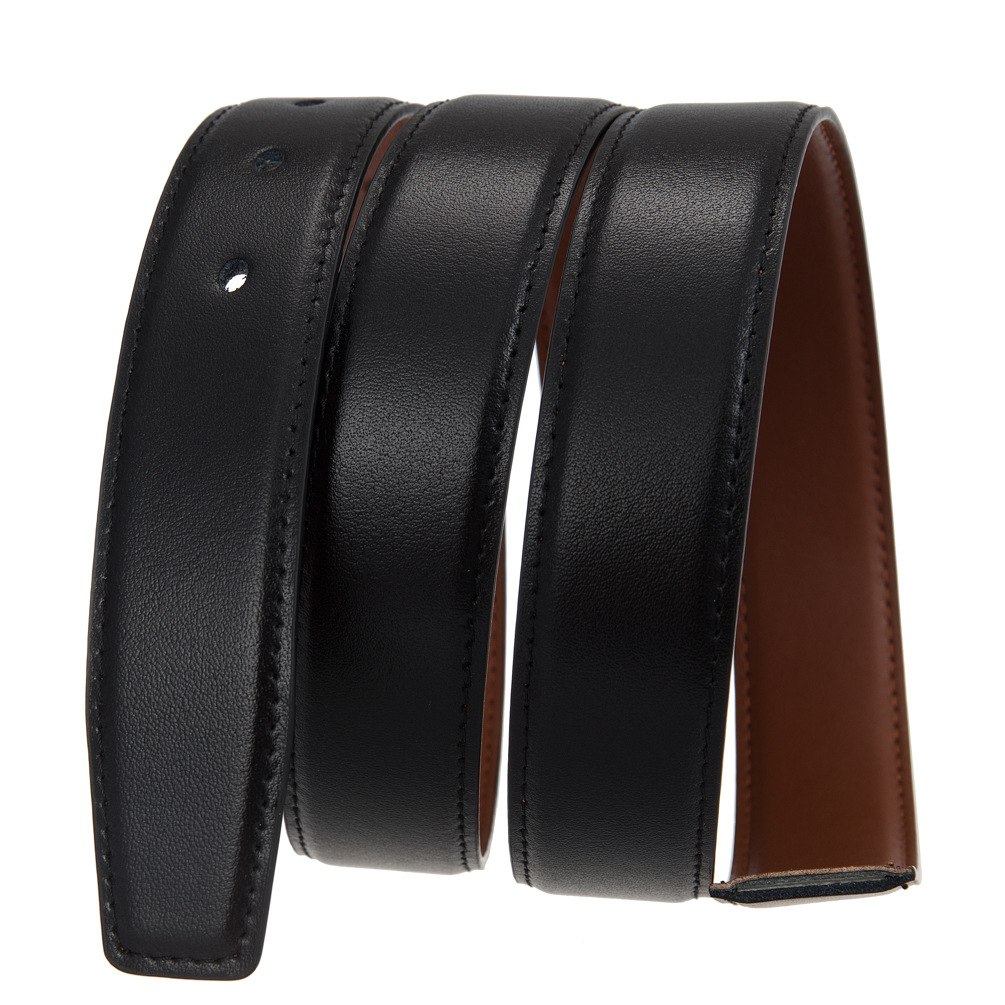 Dây thắt lưng nam không mặt bản 3.1cm KL3101