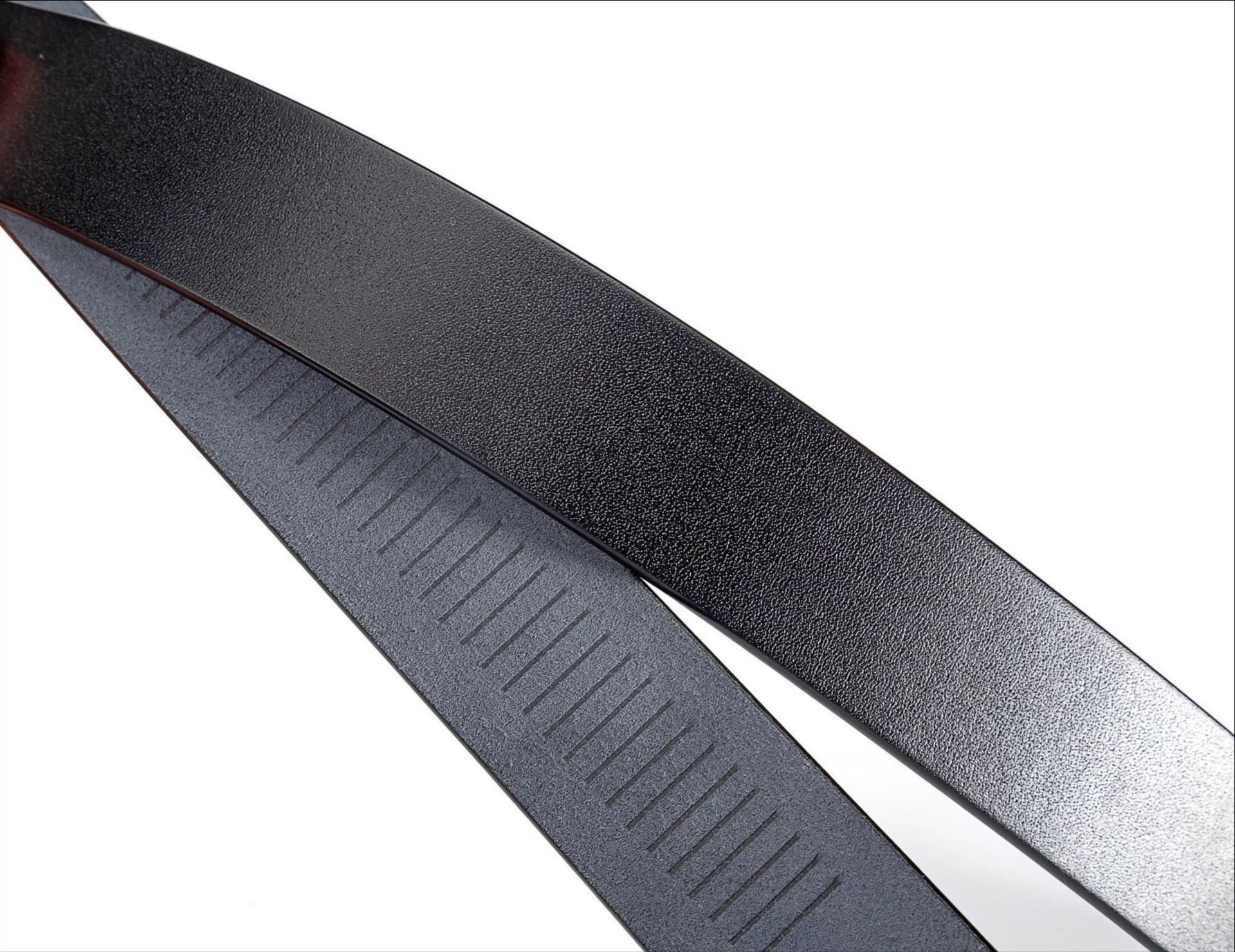 Dây thắt lưng da bò không mặt khóa lăn DKR3400