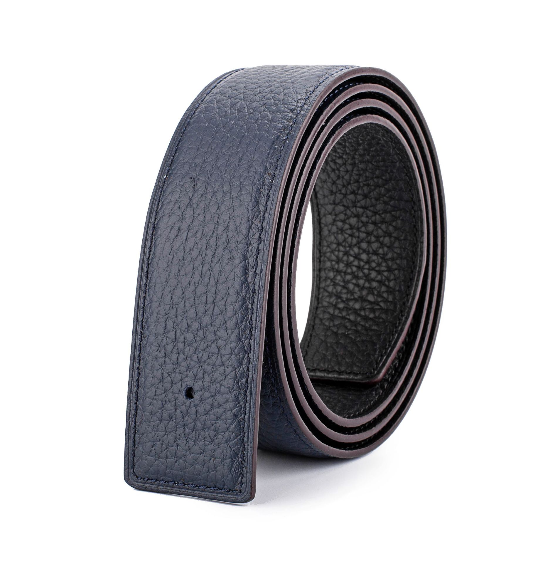 Dây thắt lưng da bò 2 mặt cao cấp KL3408