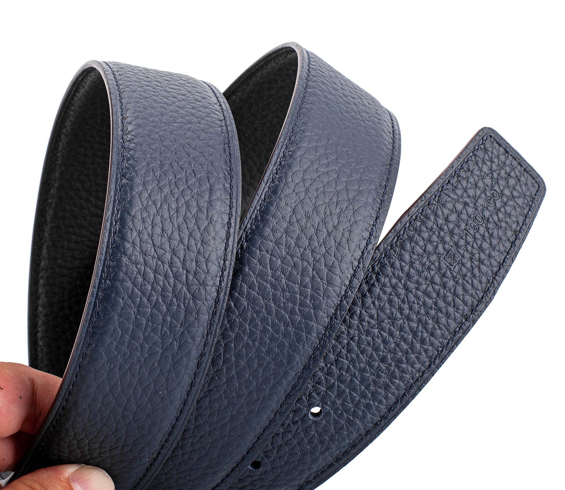 Dây thắt lưng da bò 2 mặt cao cấp KL3408