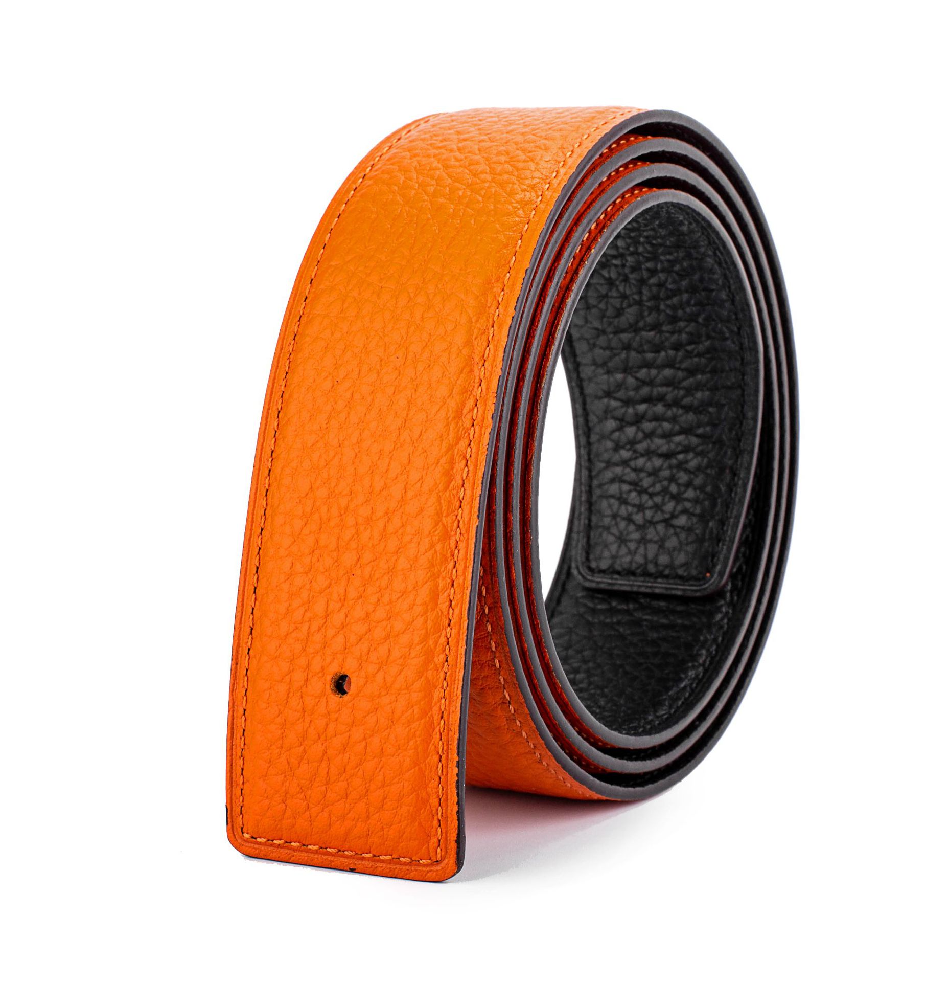 Dây thắt lưng da bò 2 mặt cao cấp KL3408