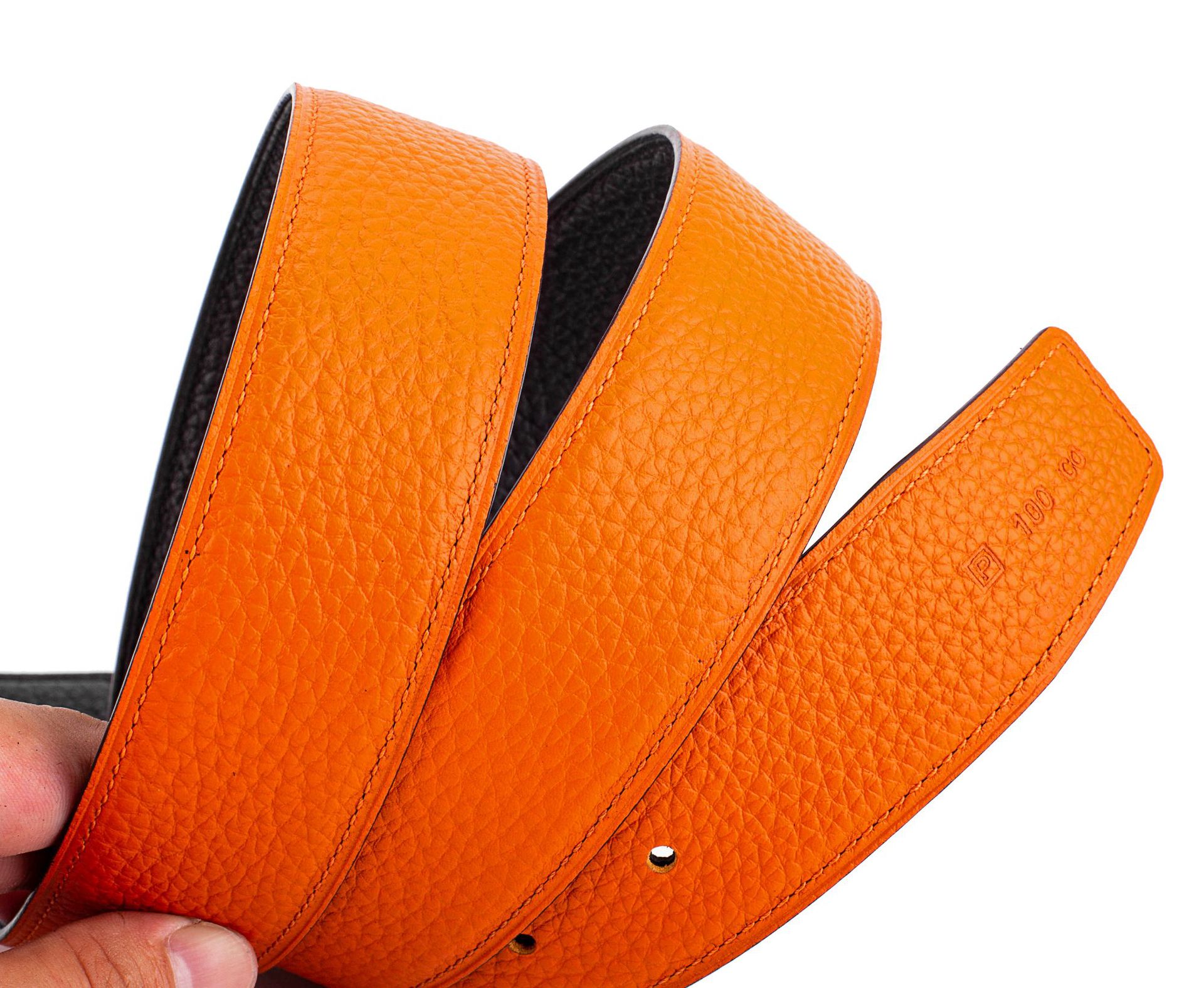 Dây thắt lưng da bò 2 mặt cao cấp KL3408