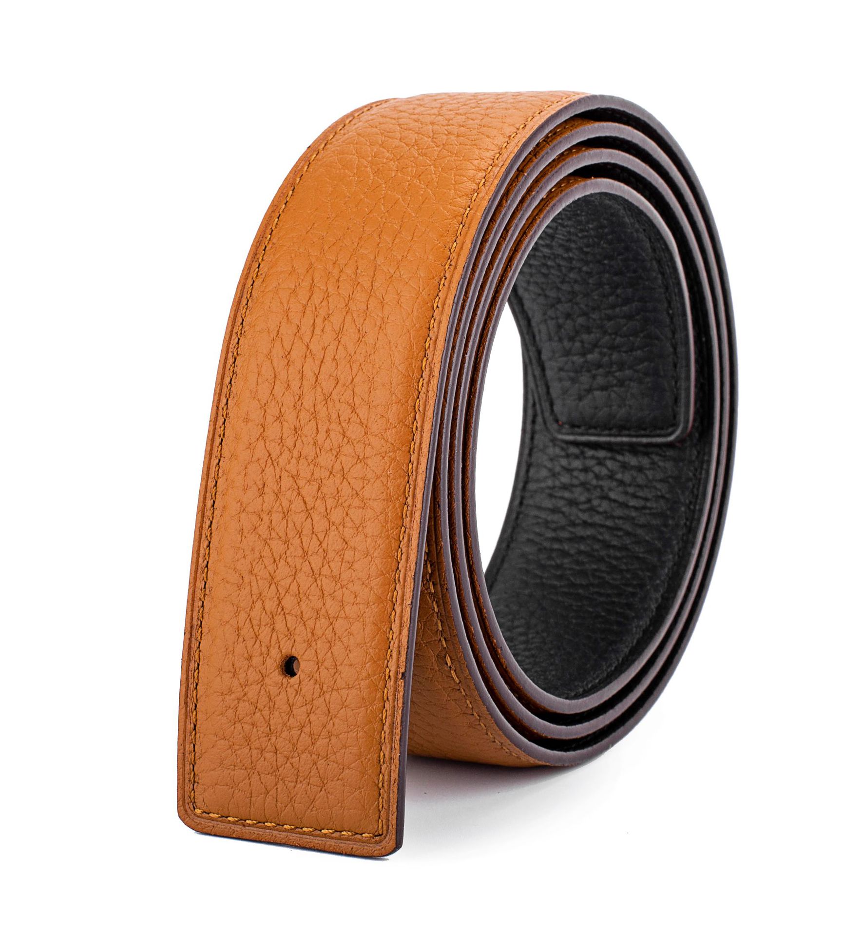 Dây thắt lưng da bò 2 mặt cao cấp KL3408