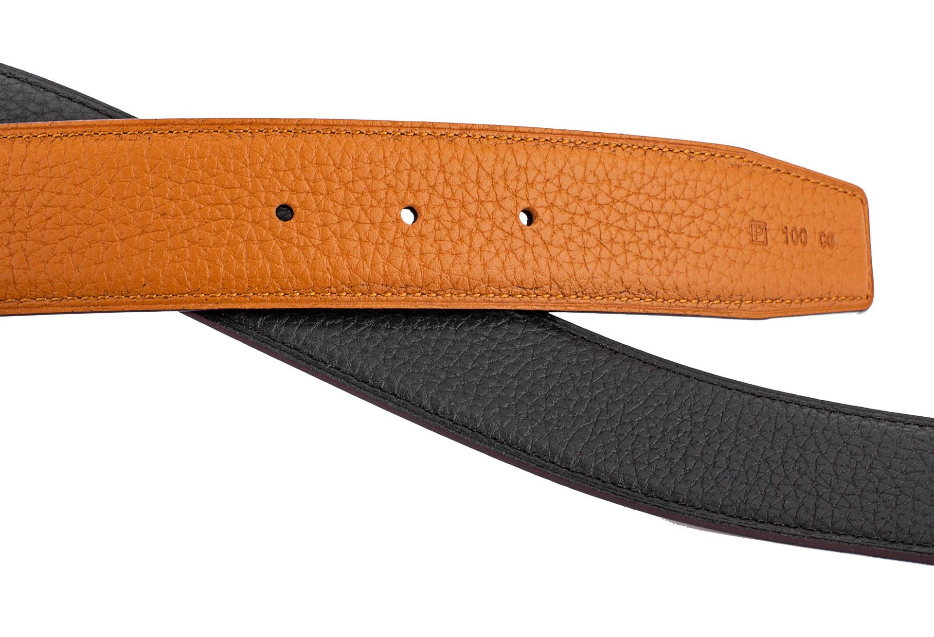 Dây thắt lưng da bò 2 mặt cao cấp KL3408