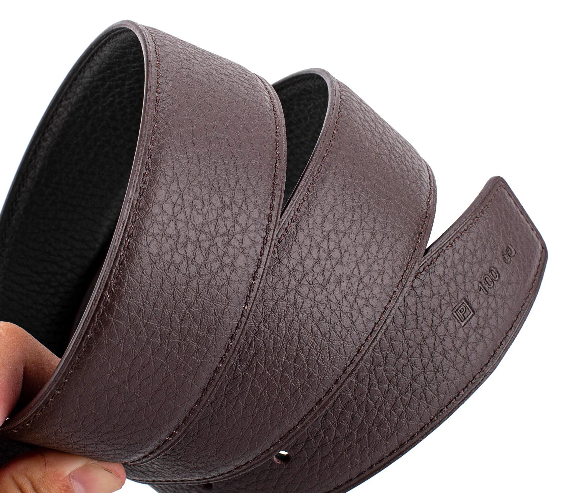 Dây thắt lưng da bò 2 mặt cao cấp KL3408