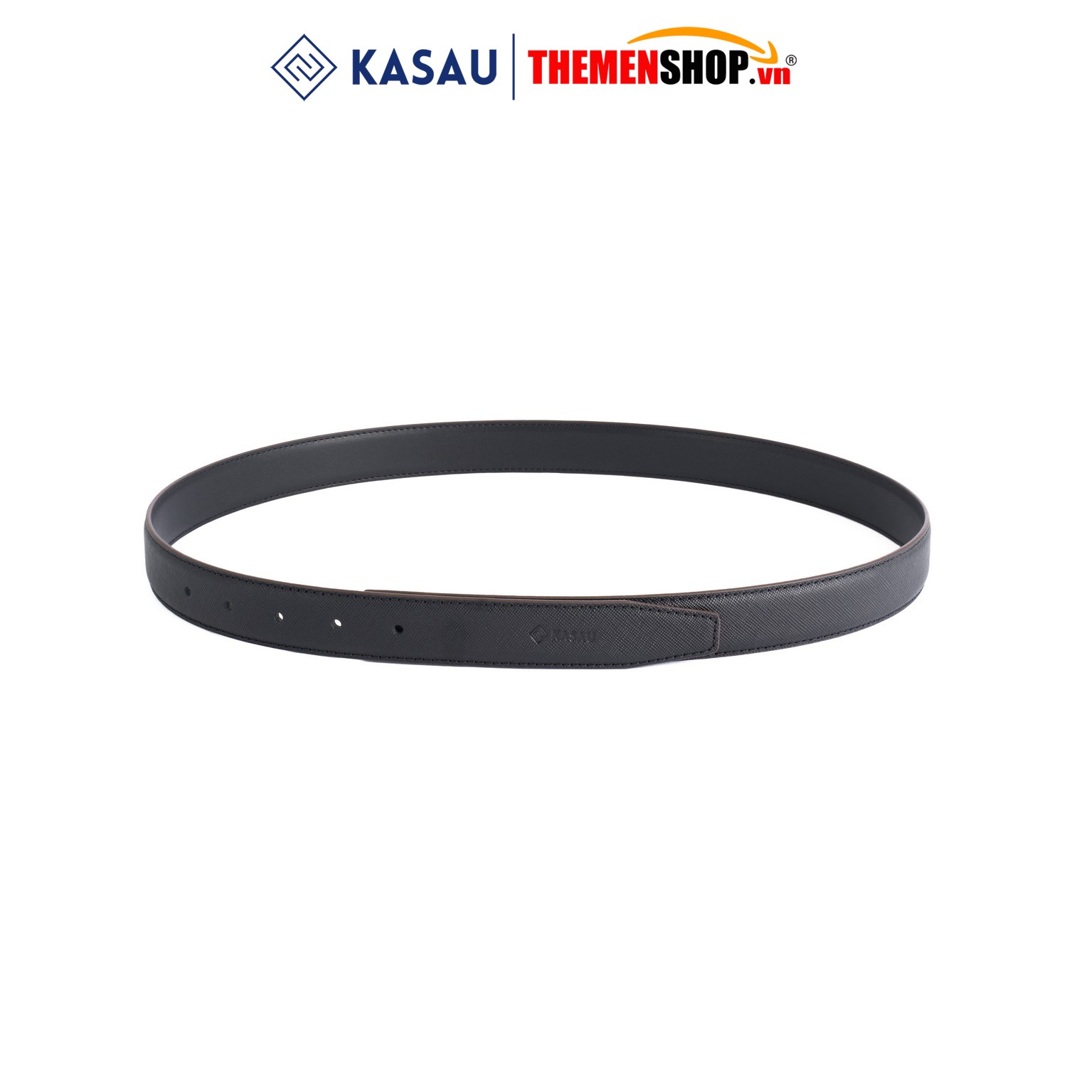 Dây nịt nam không mặt hiệu KASAU - Khóa lỗ 2.9cm - DKS03KL29