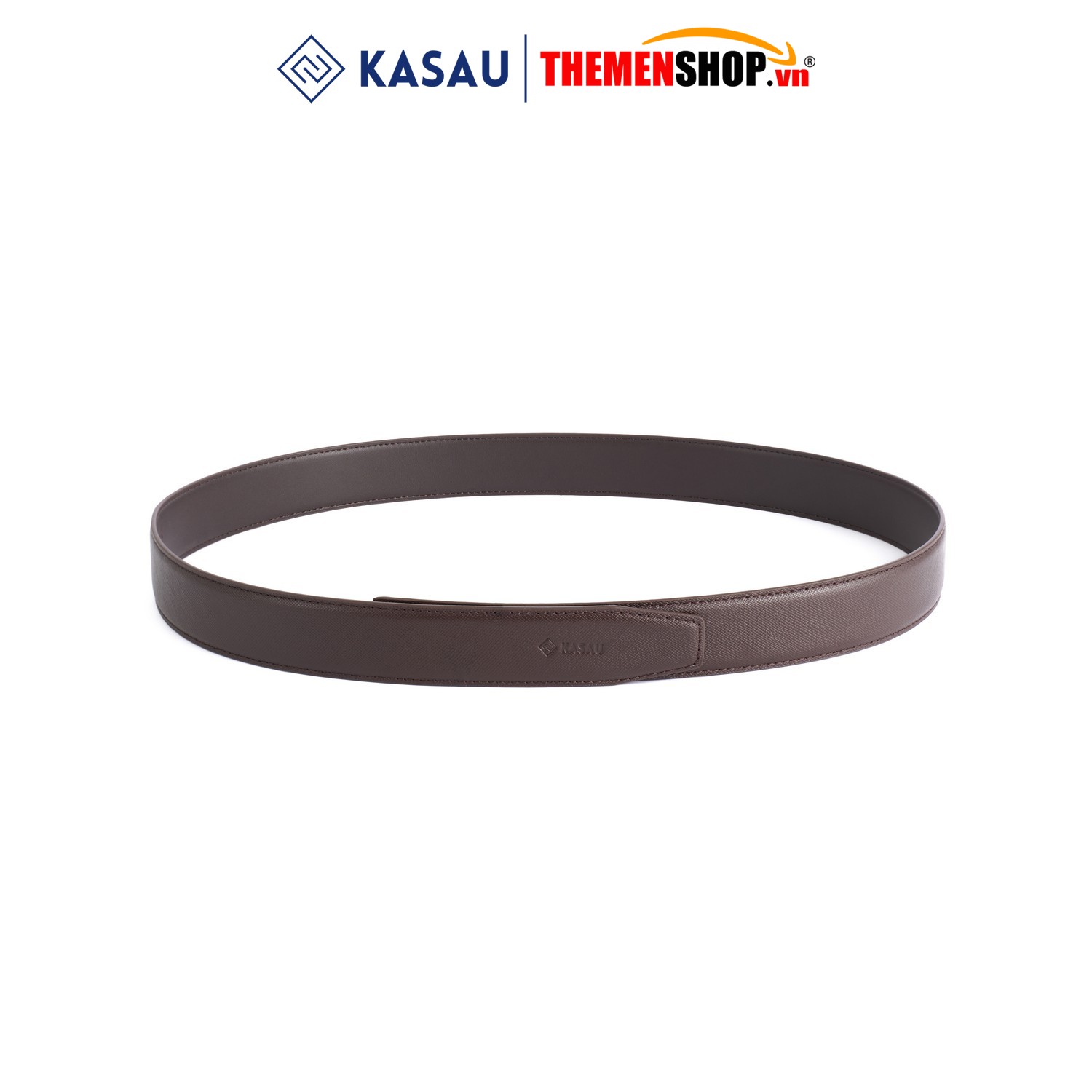 Dây nịt nam không mặt hiệu KASAU - Khóa tự động 3.5cm - DKS03TD35