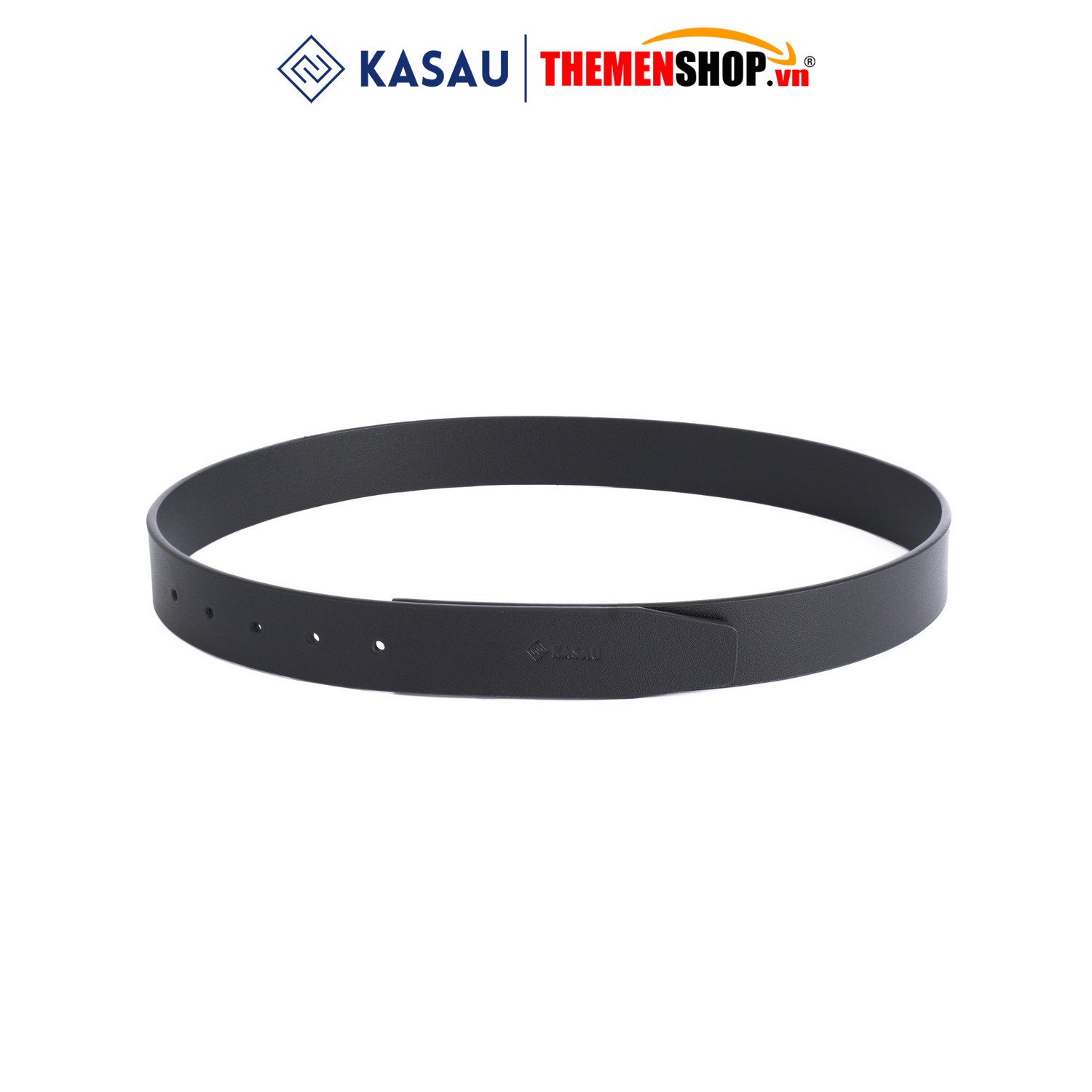 Dây thắt lưng không mặt hiệu KASAU - Khóa lỗ 3.4cm - DKS05KL34