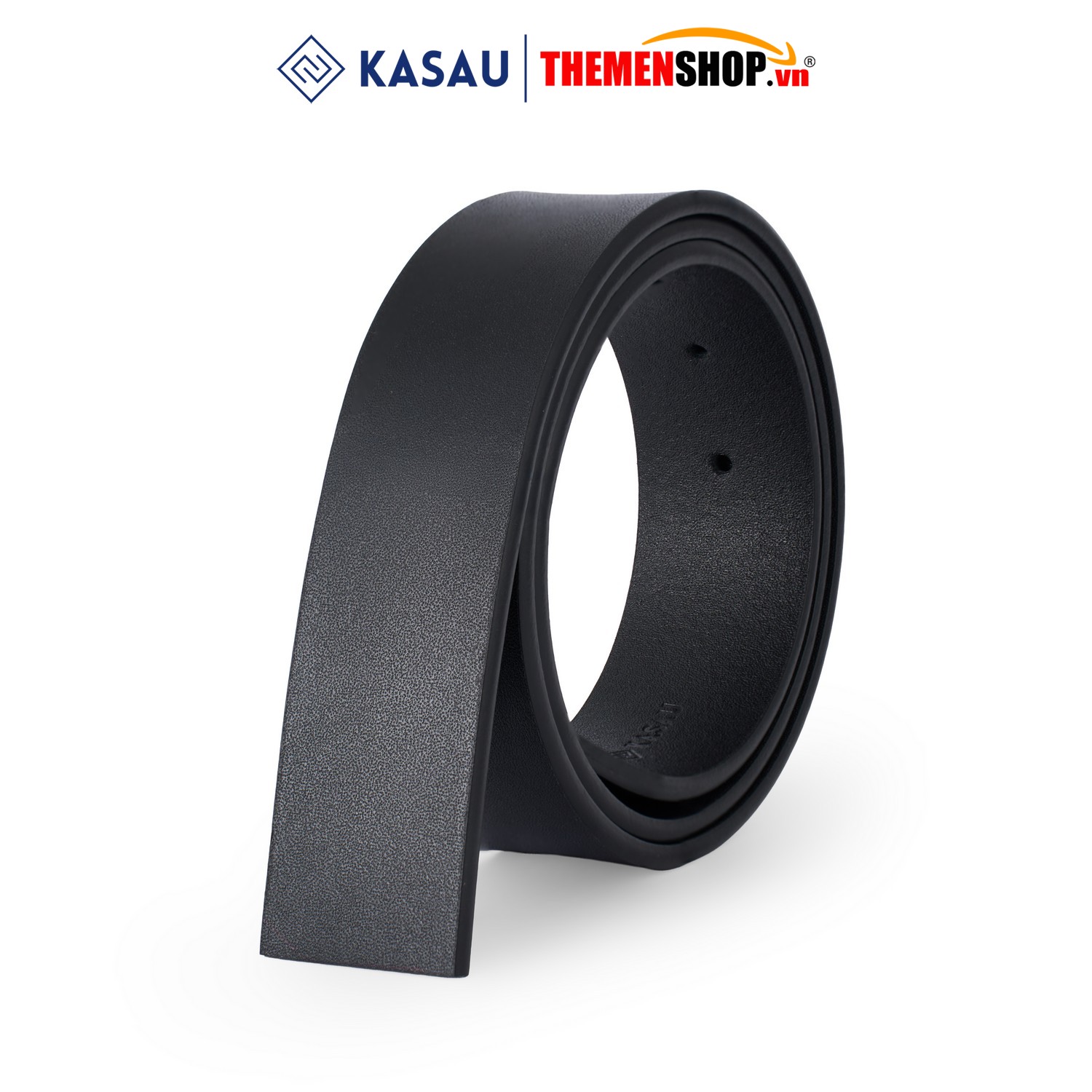 Dây thắt lưng không mặt hiệu KASAU - Khóa lỗ 3.8cm - DKS05KL38