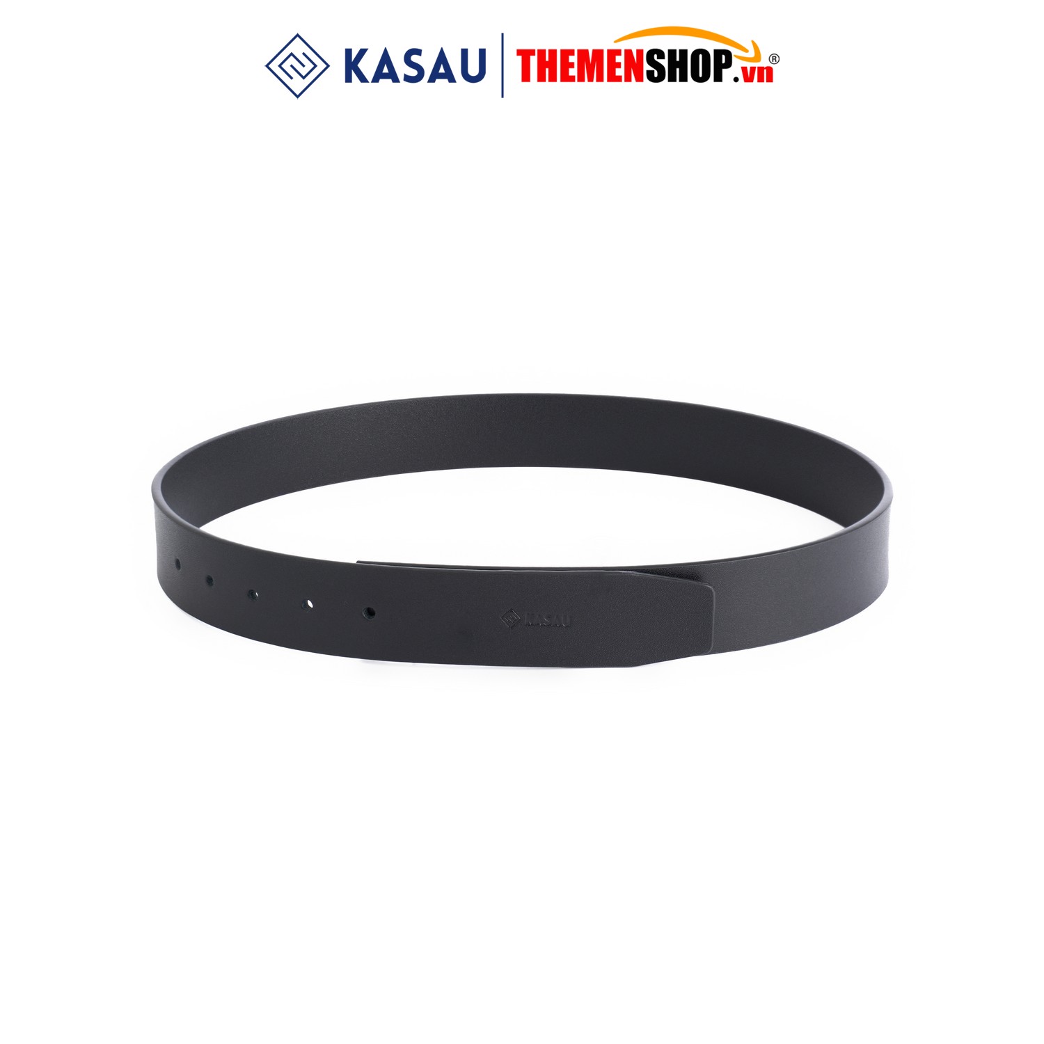 Dây thắt lưng không mặt hiệu KASAU - Khóa lỗ 3.8cm - DKS05KL38