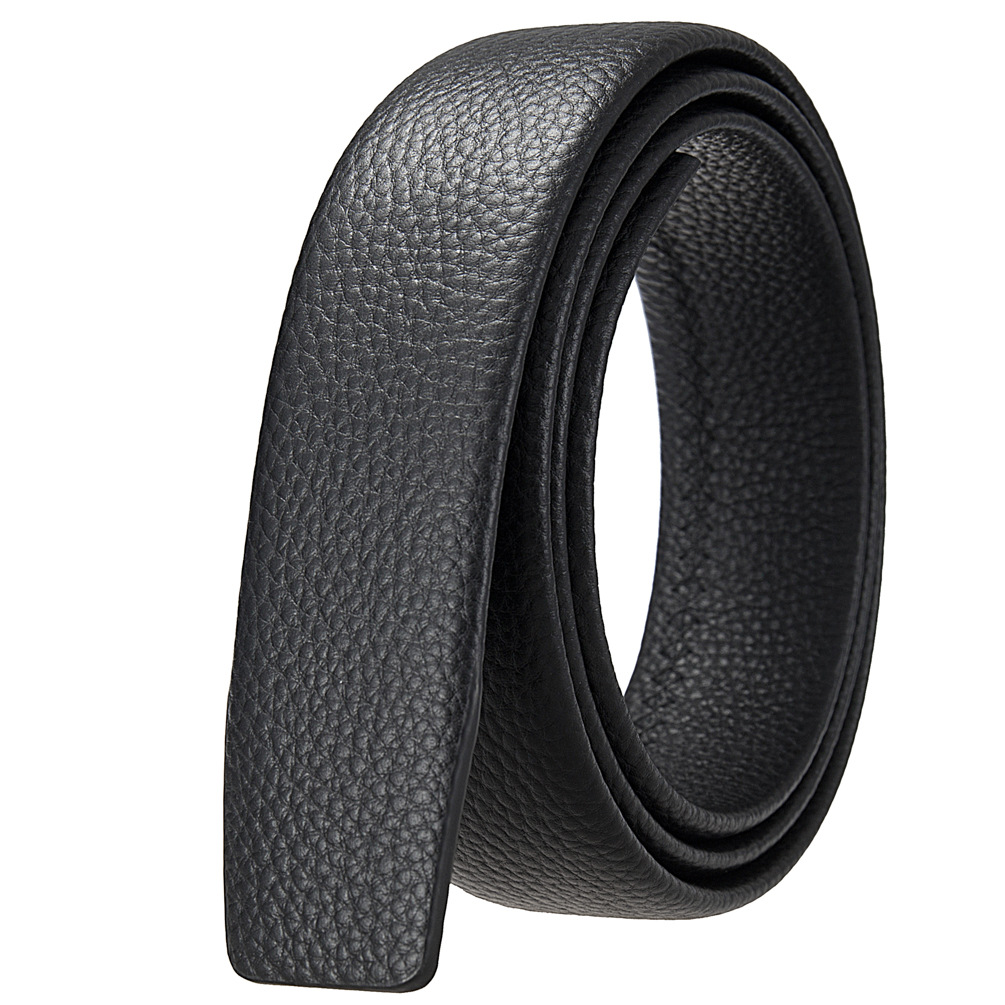 Dây lưng nam không mặt khóa da bò KG3500