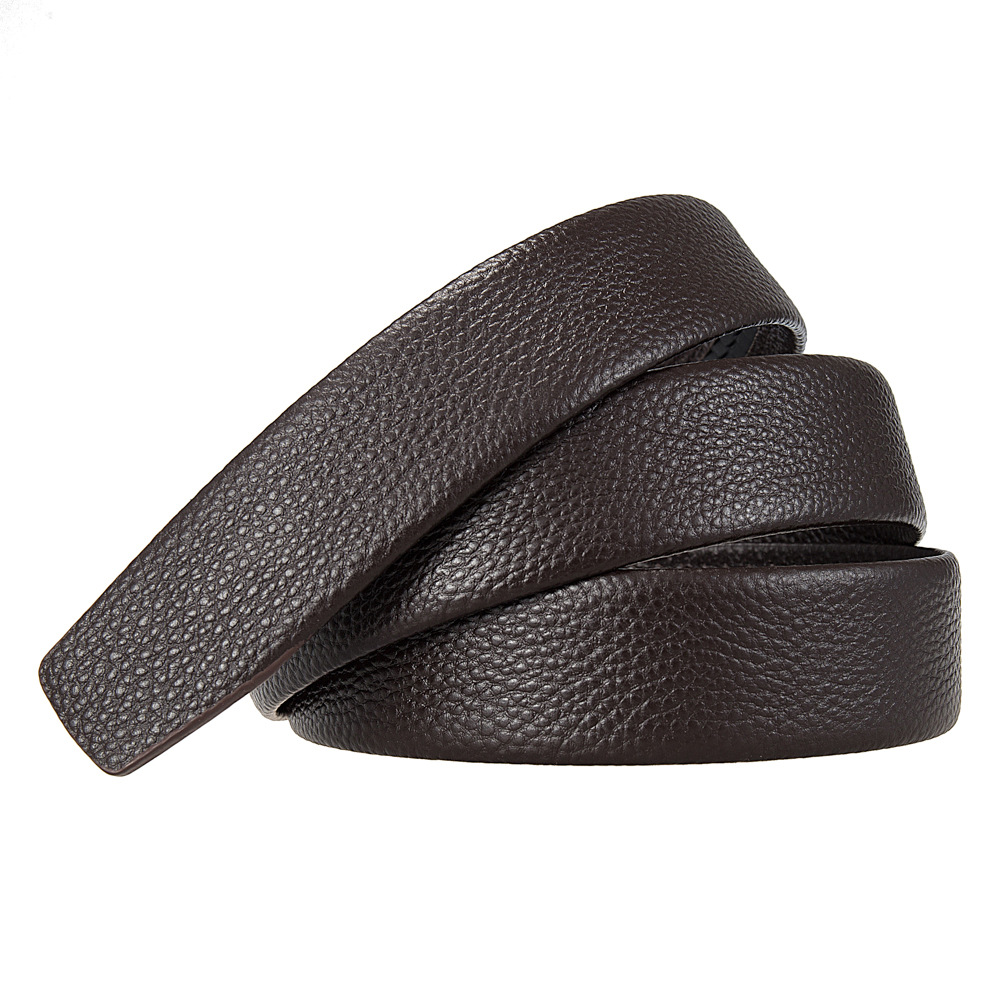 Dây lưng nam không mặt khóa da bò KG3500