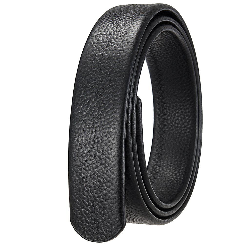 Dây lưng nam không mặt khóa da bò KG3500