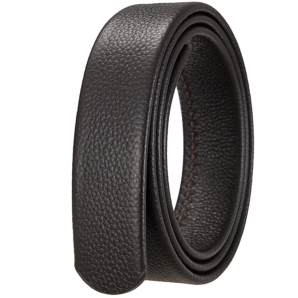 Dây lưng nam không mặt khóa da bò KG3500