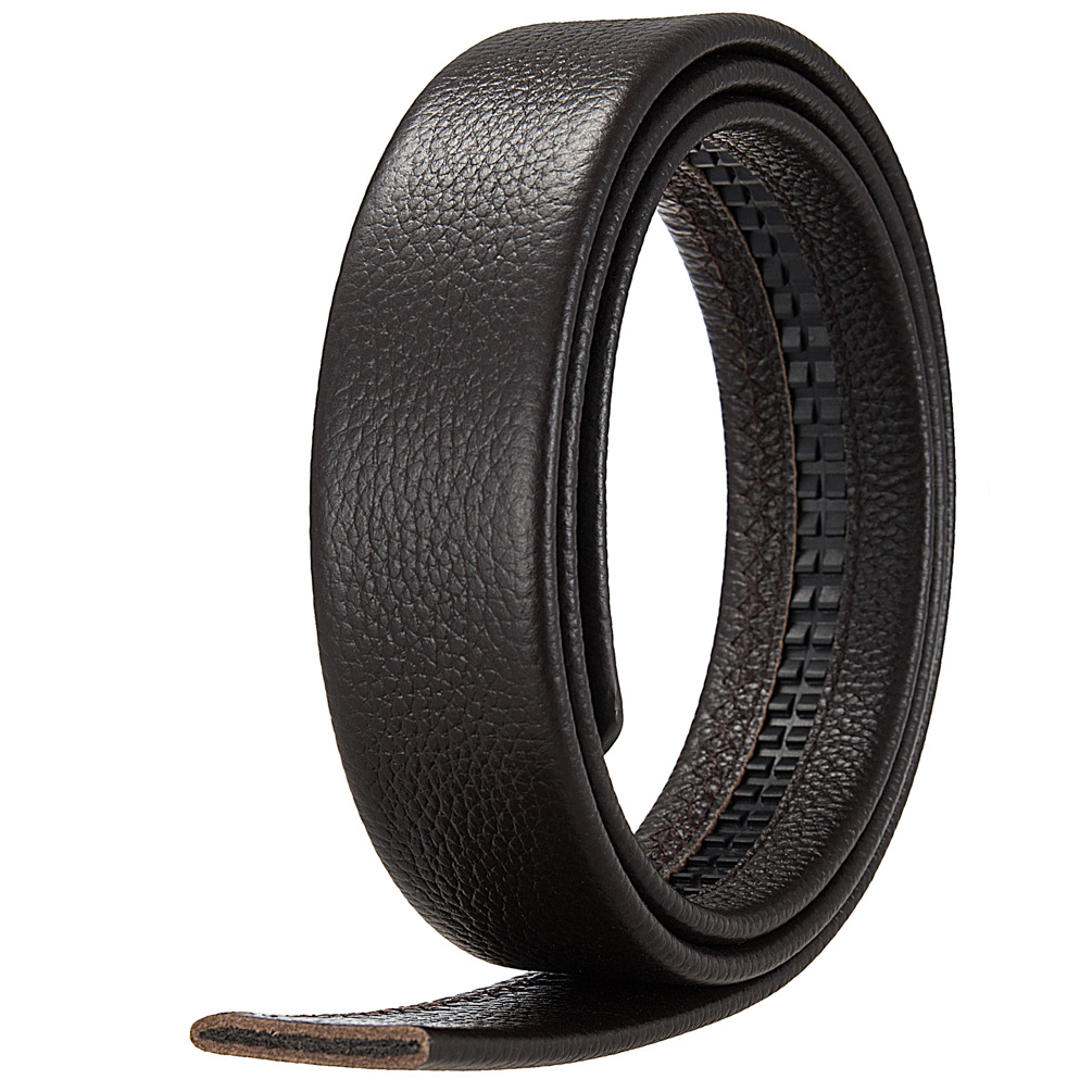 Dây lưng nam không mặt khóa da bò KG3500