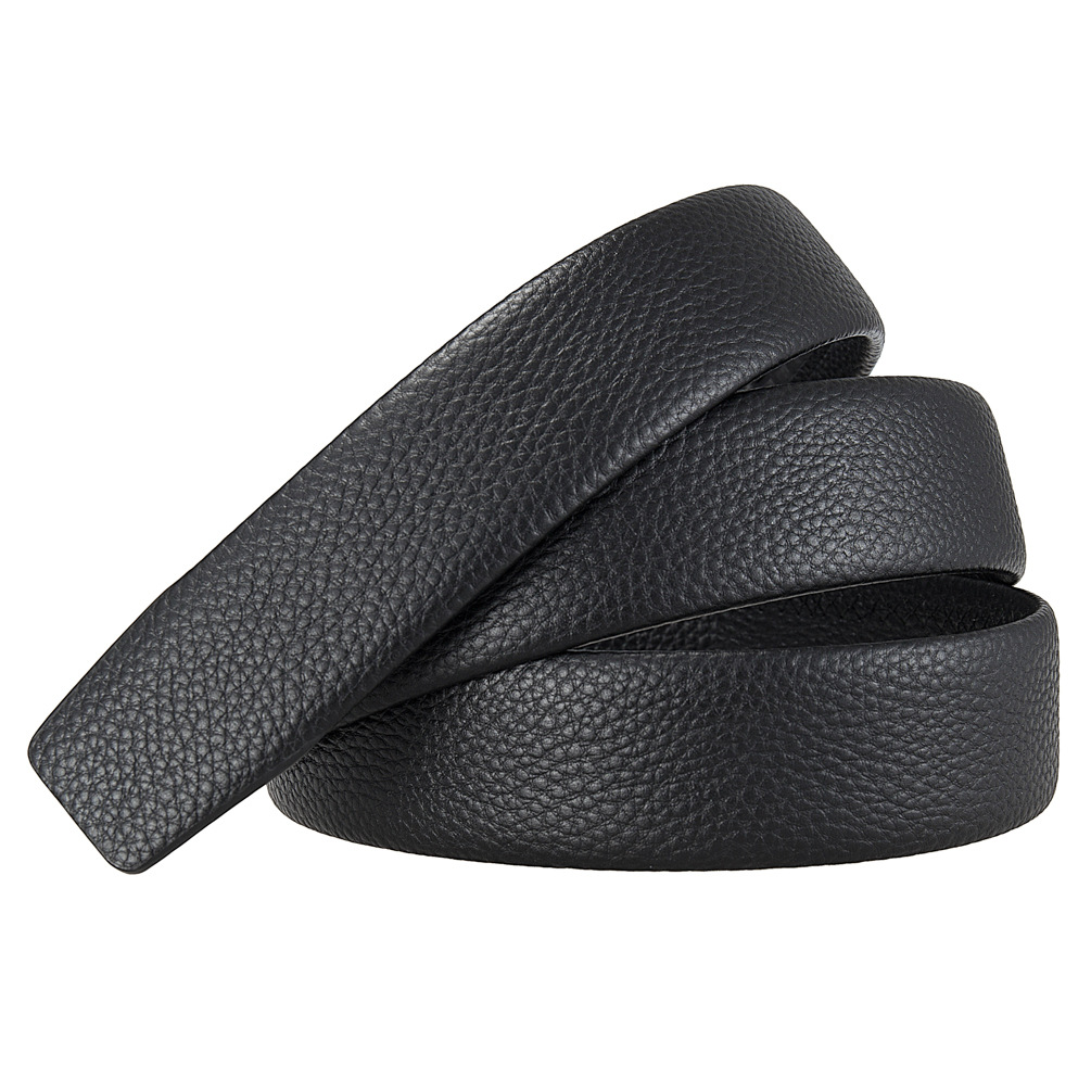 Dây lưng nam không mặt khóa da bò KG3500