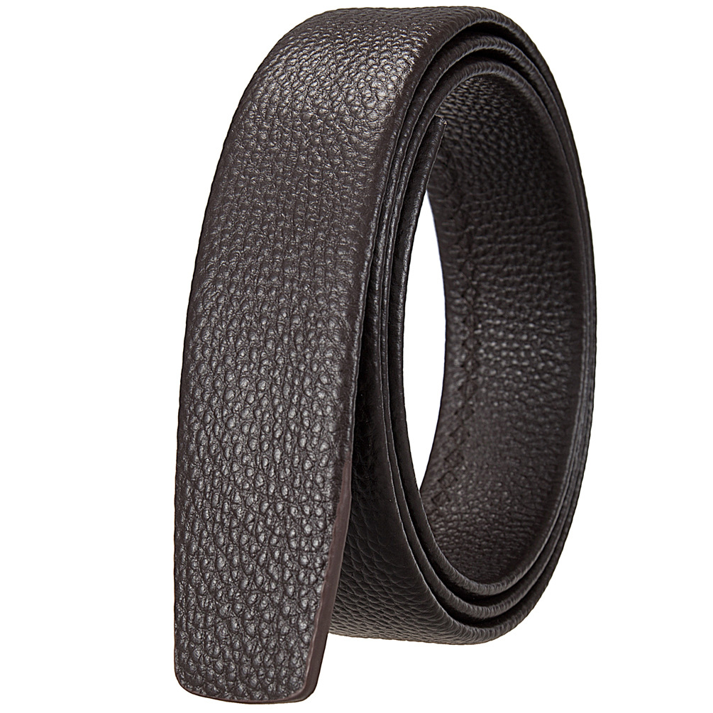 Dây lưng nam không mặt khóa da bò KG3500